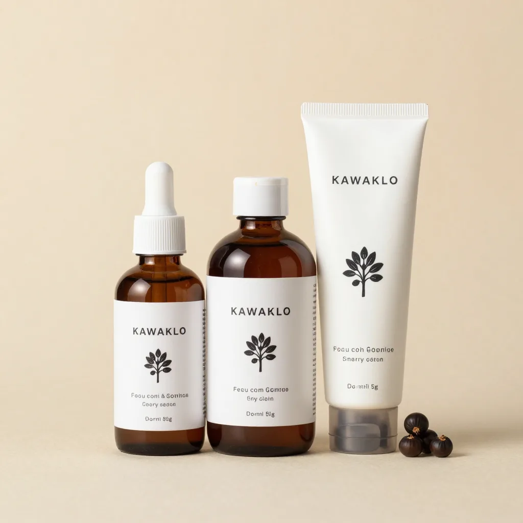 Three kawakawa products together